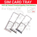 Oppo A79 Sim Tray Micro SD Card Slot with Sim Ejector Pin Replacement Part.