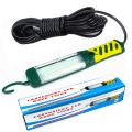 Portable LED Emergency 80LEDs 40W Safety Work Light Hanging Magnetic Car Inspection Repair Handleld Work Lamp - Green.