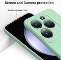 For Realme C51 Heavy Strong Liquid Silicone Soft Gel Rubber Shockproof Back Cover.