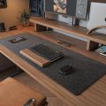 【Support-Cod】 Professional Gaming Accessories Wool Felt Mouse Pad Large Size Writing Mat Table Mat 90x40cm Home Office Computer Desk Protector. 