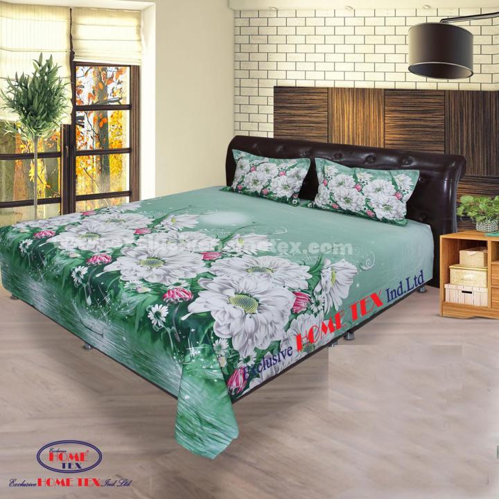 Home Tex Digital Panel Bed Sheet