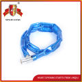 Bicycle Chain Lock - Blue - Secure Lock For Bike Security - Featuring A Sturdy Chain Design And A Blue Color For Added Style And Visibility. 