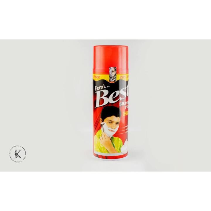 Femi..Best Shaving Foam (400 gm b)-new