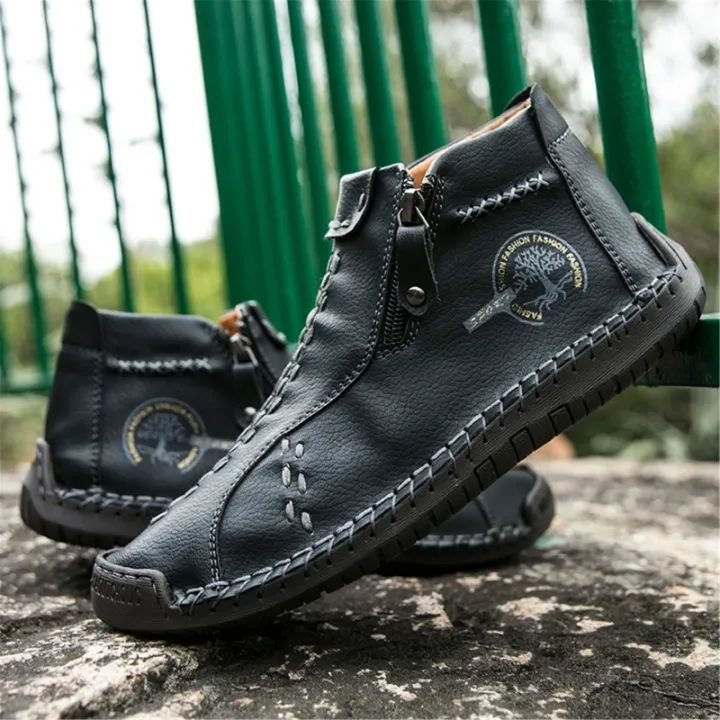 YEWNUW%20Men's%20Ankle%20Boots%20All%20Seasons%20Classic%20Casual%20Leather%20Shoes,%20Men's%20Shoes,%20Driving%20Loafers,%20New%20BunnyGarden%20-%20Image%203