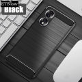 Phone Case Honor 90 Pro Carbon Fiber Protective TPU Silicone Back Cover for Honor90 Pro Drawing Process Soft Phone Cover Casing. 