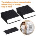 50Pcs Magnetic Label Holders with Data Card Holders for Metal Shelf.