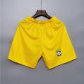 Brazil yellow football Soccer short pants crafted from high quality fabric - 286740042. 