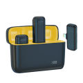 K6 wireless lavalier microphone 1-in-2 mobile phone webcast radio noise reduction wireless lavalier. 
