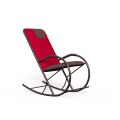 Regal Metal Rocking Chair - Choco Maroon RCH-201 997613. 