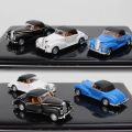 Classic Cars 1/32 Scale Model Alloy Diecast Simulation Pull Back Convertible Vehicle Boy Kids Collection Toys Gift. 