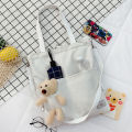 (New)Bag for pambabae 2022 Harajuku enough meenger canva bag for babaeng etudyante Korean verion one-houlder portable all-match impleng bag for tela t0222.