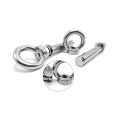 20Pcs M8 x 60mm Expansion Bolt Anchor Bolt 304 Stainless Steel Ring Lifting Anchor Eye Bolt Expansion Eyebolt.