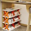 Shoe Rack Organizer, Vertical Shoe rack, Narrow Corner Shoe Rack, Shoe Shelf, DIY Free Standing Shoes Storage Organizer for Small Entryway, Closet, Hallway, Living Room, Bedroom Men & women Fashion shoe Rack Organizer-Xaey.