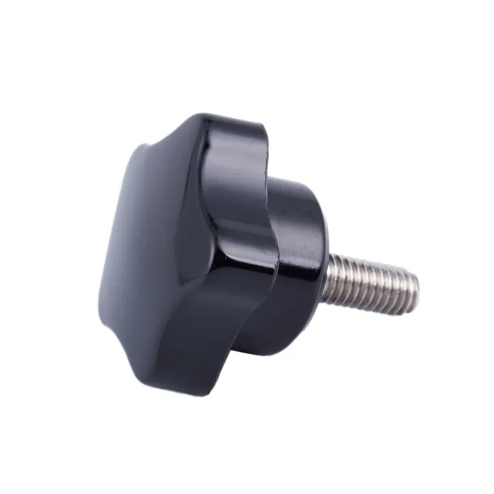 ZOROOM%20M6%20x%2015mm%20Male%20Thread%20Screw%20Star%20Head%20Locking%20Screw%20Handle%20Black%206%20Pcs%20-%20Image%204