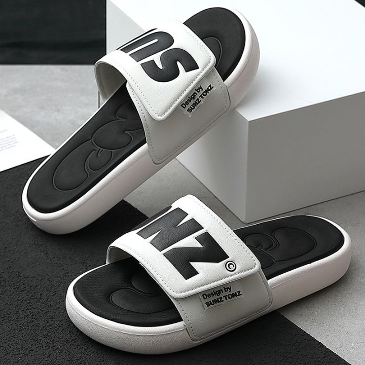 Black,%20Yellow,%20Green%20and%20White%20Color%20Slides%20Slipper%20SUNZTONZ%20Light%20Weight%20Casual%20Style%20Sandal%20for%20Men%20-Slides%20-%20Image%202