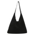 minimalist Women's bag casual solid color large capacity Shoulder bag minimalist design soft material Armpit bag for commuting. 