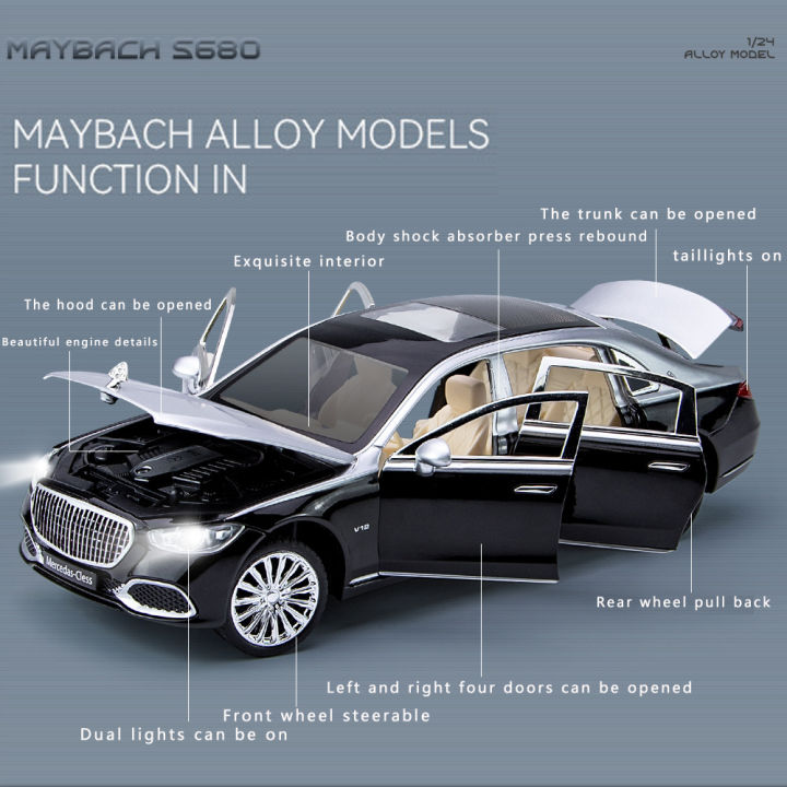 1:24%20Mercedes%20Maybach%20S680%20Diecast%20Alloy%20Car%20Luxurious%20Simulation%20Toy%20Vehicles%20Metal%20Car%206%20Doors%20Open%20Model%20Car%20Sound%20Light%20Toys%20For%20Gift%20-%20Image%206