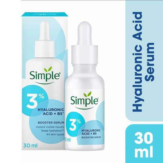 Simple Boo..ster Serum 3% Hyaluronic Acid & Vitamin B 30ml