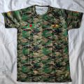 Camouflage Half-Sleeve Jersey T-Shirt – Breathable Comfort (Men & Kids).