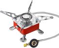 Portable Gas Stove For Camping Picnic Cooking Mini Gas Stove for Travelling Folding Furnace Burner Butane Gas Stove With Gas bottle. 