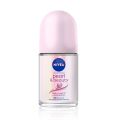 NIVEA Pearl & Beauty Roll-On Deodorant 50ml - Anti-Perspirant with Pearl Extract & Avocado Oil.