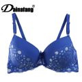 【VisioN Shop】38/85 40/90 DE cup big size push up bra,cotton dot underwear bras for women,fashion lingerie brassiere. 