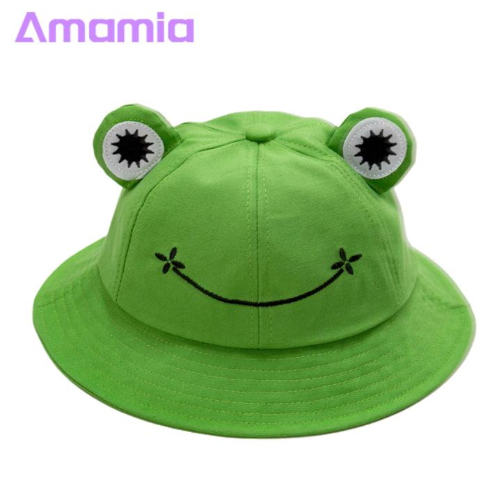 Amamia%20Fisherman%20Hat%20Wide%20Brim%20Cute%20Frog%20-%20Image%204