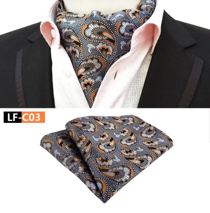 Cravat%20Paisley%20Silk%20Floral%20Neckwear%202Pcs/Set%20Ascot%20Ties%20&%20Handkerchief%20For%20Men%20Suit%20Wedding%20Party%20Suit%20Accessories%20With%20Pocket%20Square%20-%20Image%203