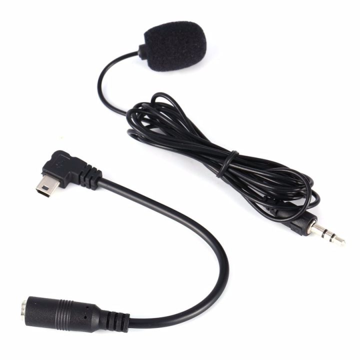 Mini 3.5mm External Microphone For GoPro Hero 3/3+/4 Camera Accessories + Audio Coverter Cable For Go Pro Hero 4 USB Microphone