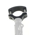 360 Degree Bicycle Motorcycle Handlebar Clip Mount Pipe Clamp Bracket for GOPRO 9 / 8 for Insta360 ONE X Action Camera.