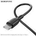 BOROFONE BX91 Symbol 60W Charging Data Cable Type-C to Type-C Type C to Type C 60W Cable PD CAble 60W. 