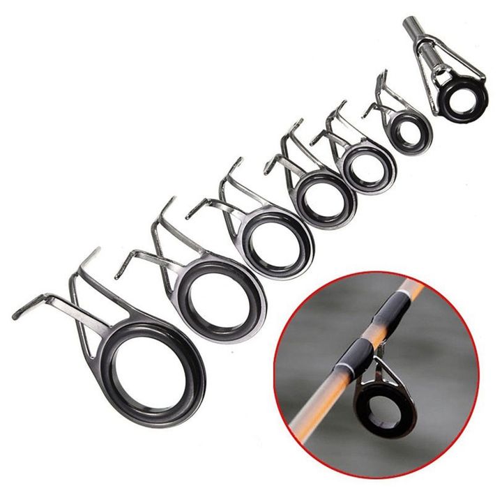 14Pcs/Set%20Fishing%20Rod%20Guides%20Tip%20Fish%205-18Mm%20Dia%20Pole%20Repair%20Kit%20Line%20Rings%20Eyes%20Set%20-%20Image%202