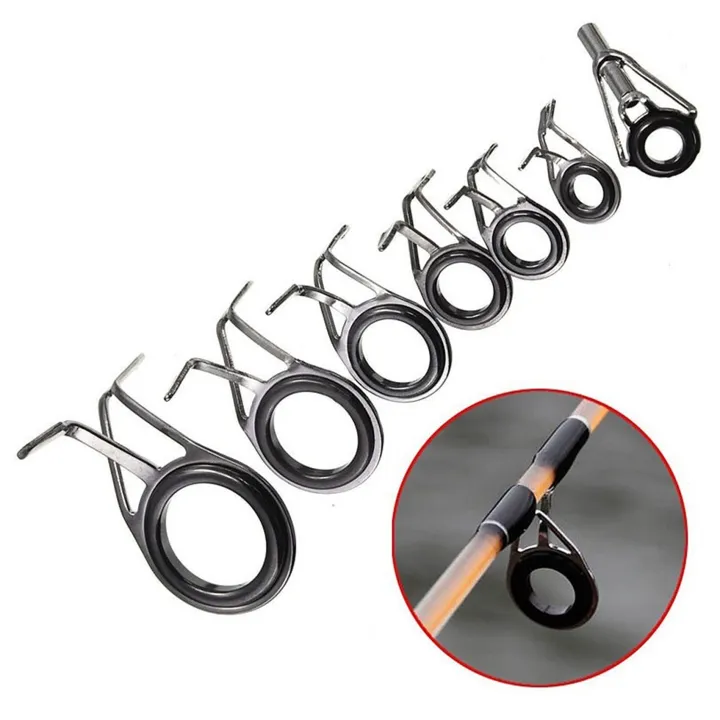 14Pcs/Set%20Fishing%20Rod%20Guides%20Tip%20Fish%205-18Mm%20Dia%20Pole%20Repair%20Kit%20Line%20Rings%20Eyes%20Set%20-%20Image%202