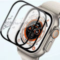 Tempered Glass Film for Apple Watch Ultra/Ultra2 Privacy Screen Protector Anti-Spy Anti-Scratch for Apple Watch 49mm T900 Ultra Y80 Ultara & Other 49MM Watch.