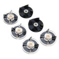 4 Plastic Gear Base + 2 Rubber Gear for Magic 250W Blender Replacement Spare Parts.