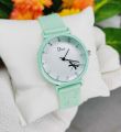 Women Fashion Casual Office Rubber Strap Watch Ladies Analog Watch.