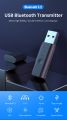 Bluetooth Audio Transmitter Adapter Spliter for 2pcs headphones working together, 2 wireless earphone playing at the same time. 
