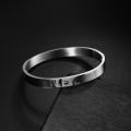 Personalized Engrave Eye Picture Customized Bracelet Stainless Steel For Women Men DIY Memorial Jewelry Gifts.