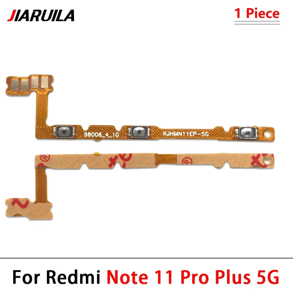 Bouton Power ON/OFF De Remplacement Pour Xiaomi Redmi Note Et Mi Séries - Neuf Noir