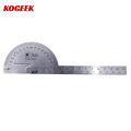 KOGEEK Stainless Steel 180 Degree Protractor Angle Finder Rotary Woodworking Measuring Ruler Craftsman Tool. 