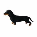Home Decoration Kids Realistic Child Gift Handcrafted Pet Dachshund Simulation Toy Animals Stuffed Toy Dog Model.