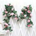 Romantic Rose Wall Art: Decorative Flower Letter for Home & Events.
