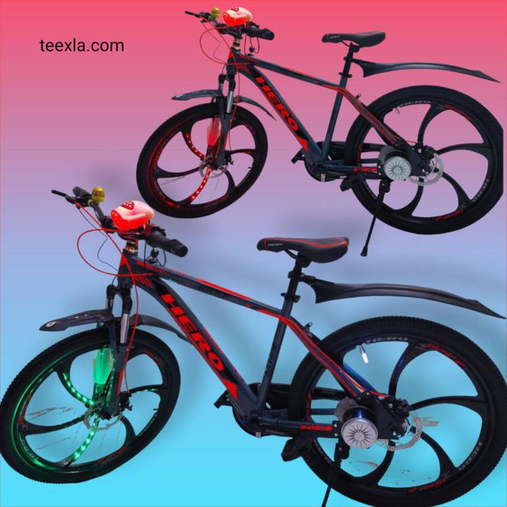 Electric bicycle smart with RGB Bluetooth wheel Daraz .bd