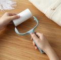 Portable Pet Dog Hair Remover with Handle Sticky Lint Roller and Teardown Adhesive Carpet Dust Roller Brushes for Cloth Use. 