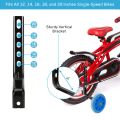 Kids Training Wheels for 20 Inch Bike Flash Bike Training Wheels Bicycle Training Wheels with Stabilizers Mounted Kit.