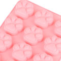 15 Holes Cat Dog Footprint Silicone Mold DIY Cake Molds Cookie Fondant Dog Cat Paw Pet Candy Cookie Jelly Ice Cube Mould. 