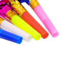 Party Blowing Dragon Whistle- Funny Colorful Party Blowers Horns Whistles for Kids Birthday Party- (Pack of 10 Pcs).
