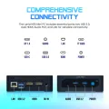 Qbits Lania Mini F Intel N95 Processor 16GB DDR4 RAM 256GB M.2 NVMe SSD. 