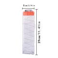 TISNERF 18 Rounds Transparent Reload Clip for Nerf Magazine Round Darts Replacement Toy Gun Soft Bullet Clip for Nerf Blaster. 