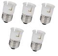 5 pcs Bulb Base Socket  (E27 To B22) Converter  Adapter. 